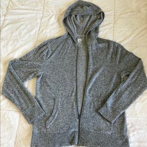 Men’s light zip up hoodie